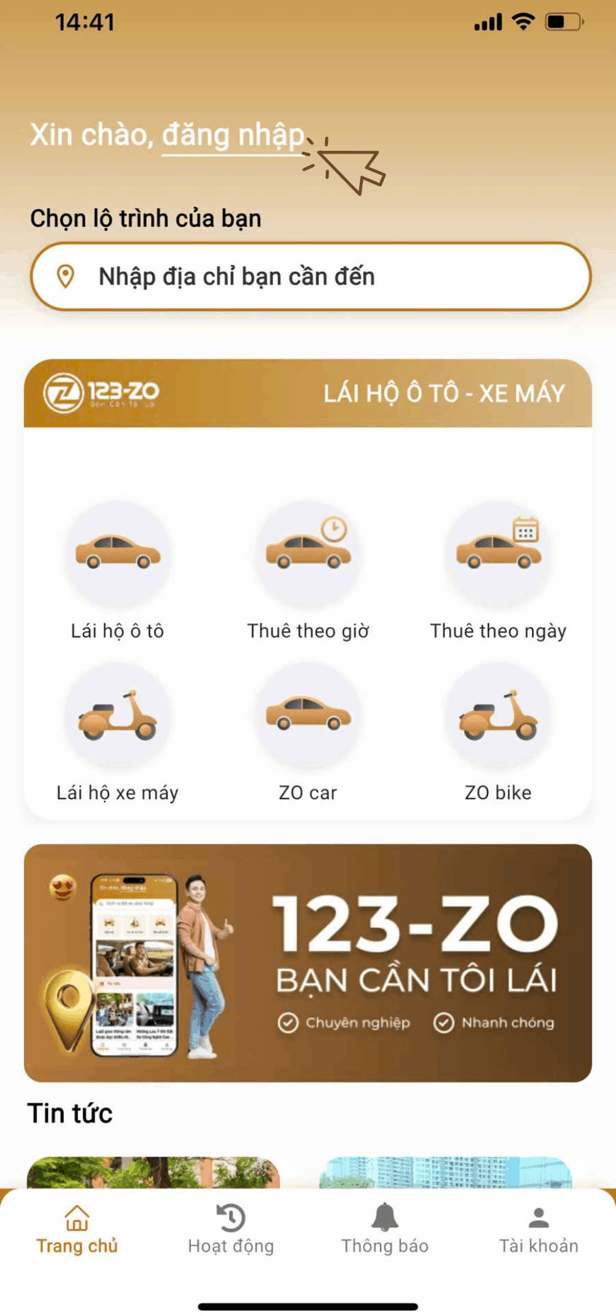 Huong dan dang ky tai khoan