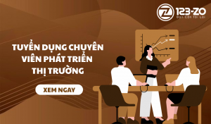 Tuyển dụng chuyên viên thay thế thị trường