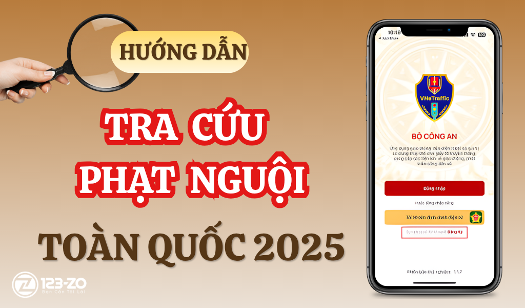 Cách tra cứu phạt nguội toàn quốc 2025 nhanh, chính xác 1 hướng dẫn cách tra cứu phạt nguội online
