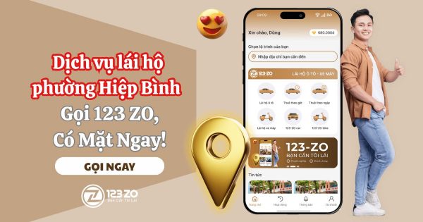 Dịch vụ lái hộ phường Hiệp Bình – Gọi 123 ZO, Có Mặt Ngay!
