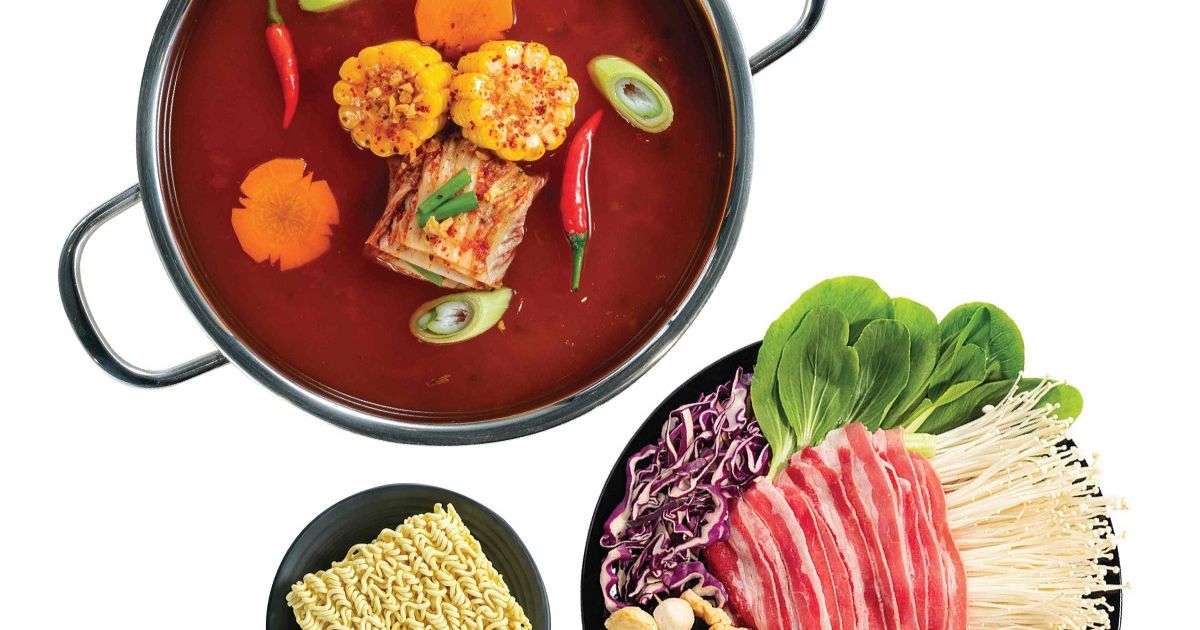 Lẩu kim chi Hàn Quốc SaSin (Ảnh: Sưu tầm)