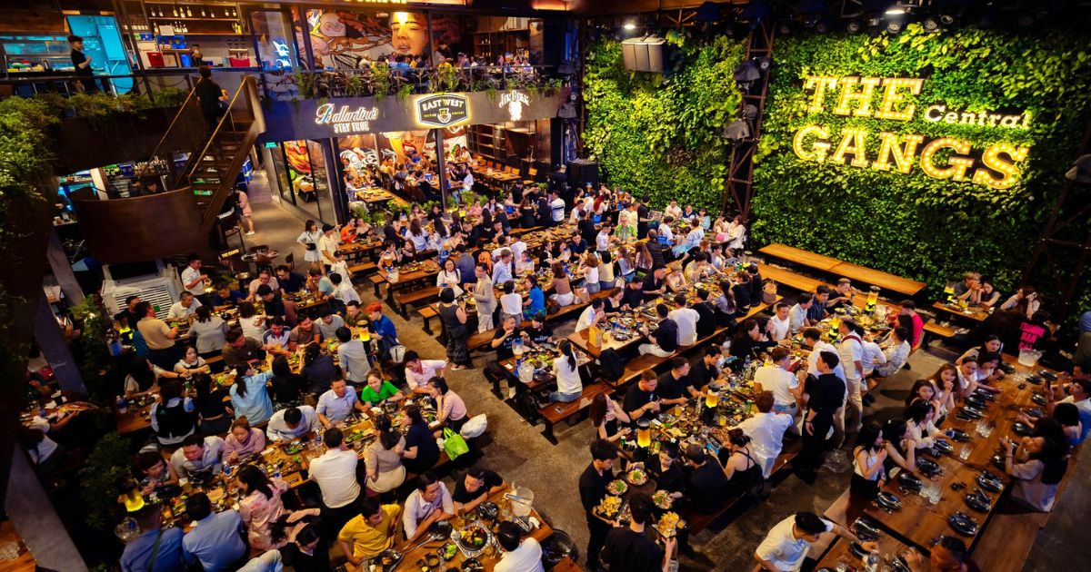 The Gangs rộng rãi với không gian mở (Ảnh: Sưu tầm Internet)