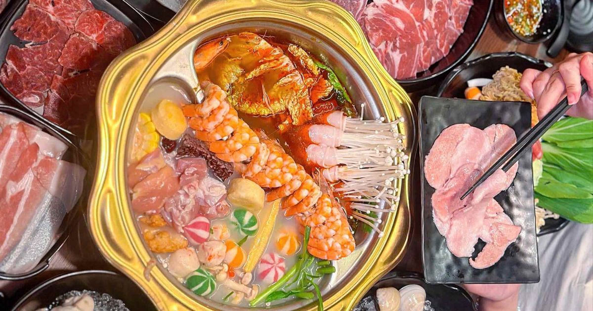 Thưởng thức buffet lẩu đặc sắc tại nhà hàng lẩu ngon Sài Gòn – Kiki Hotpot (Ảnh: Sưu tầm)