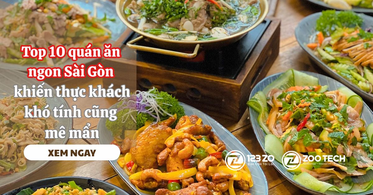 Top 10 quán ăn ngon Sài Gòn khiến thực khách khó tính cũng mê mẩn 1 Top 10 quán ăn ngon Sài Gòn khiến thực khách khó tính cũng mê mẩn