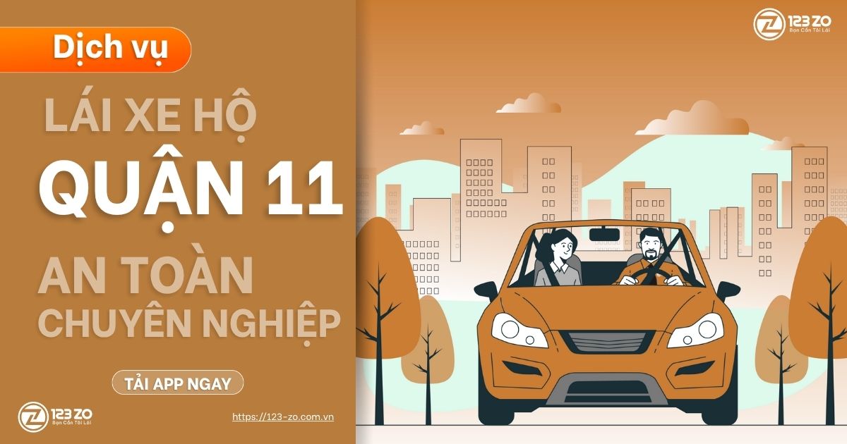 Tuyển Tài Xế Lái Hộ Quận 11 – Việc Ổn Định, Thu Nhập 25 Triệu/Tháng