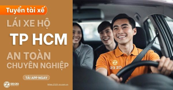 Tuyển tài xế lái hộ 123 ZO - Bạn cần tôi lái