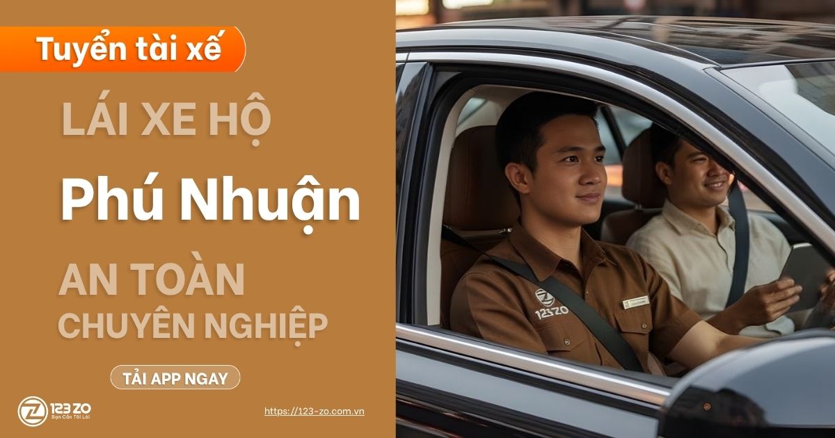 Tuyển tài xế lái hộ Phú Nhuận – Thu nhập 25 triệu/tháng 1 Tuyển tài xế lái hộ Phú Nhuận – Thu nhập 25 triệutháng