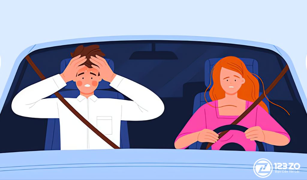 11 Kinh nghiệm lái xe an toàn dành cho tài xế mới 9 Giữ bình tĩnh khi gặp tình huống bất ngờ giúp lái xe an toàn (Ảnh internet)