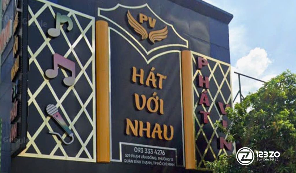 TOP 10 Quán Karaoke Phạm Văn Đồng Giá Siêu Rẻ 7 Mặt tiền quán Hát Với Nhau Phát Vinh, mô hình hát giao lưu gần Phạm Văn Đồng.