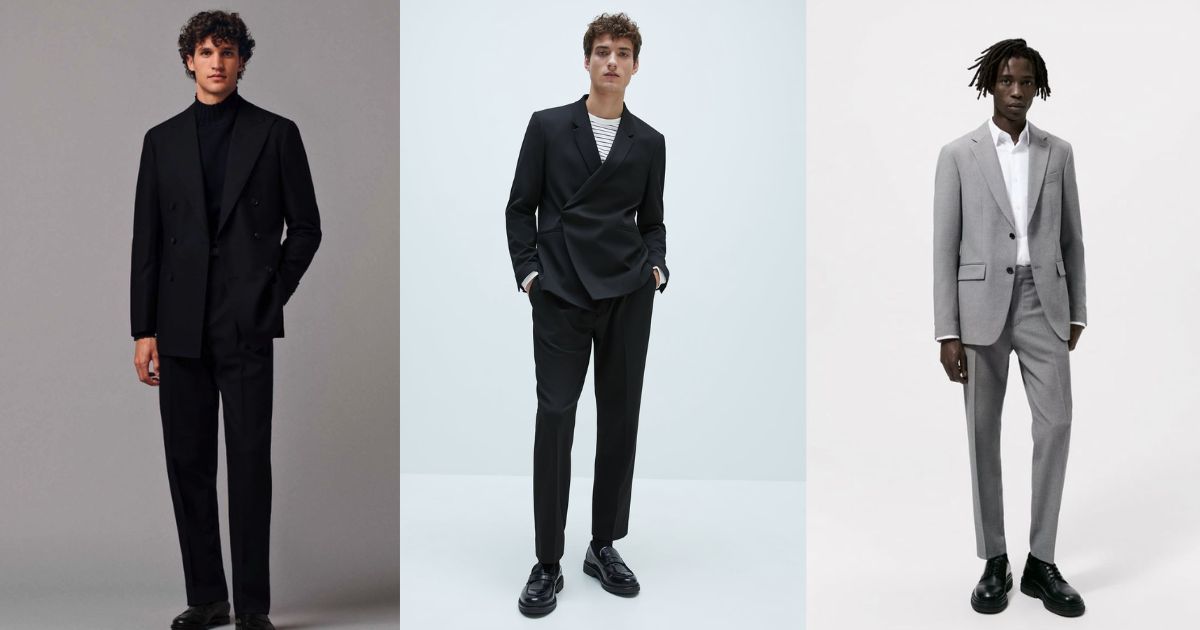 10 Outfit Phối Đồ Tết Cho Nam Được Ưa Chuộng Nhất Hiện Nay – Lịch Lãm, Cuốn Hút Và Chuẩn Xu Hướng 2025 6 Áo Vest Cách Tân _ Suit Modern Fit – Sang Trọng, Chuẩn Quý Ông Ngày Tết (Ảnh: Sưu tầm Internet)