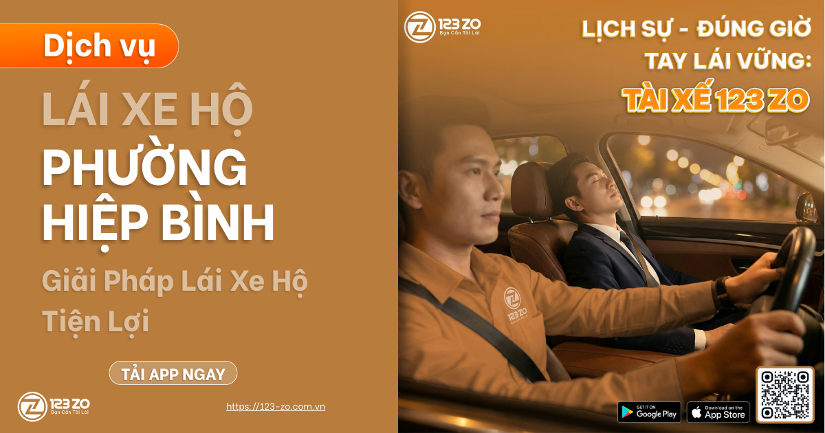 Dịch vụ lái hộ 123 ZO ở phường hiệp bình