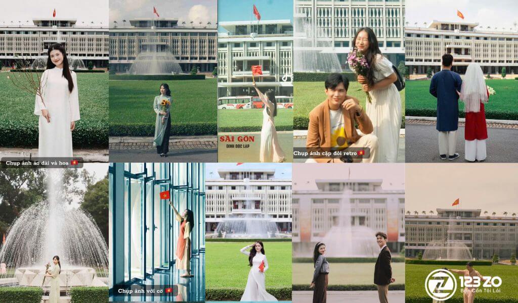 Pháp viện Minh Đăng Quang, một Địa Điểm Chụp Ảnh Áo Dài Tết 2026 Tại TP.HCM với kiến trúc vàng đặc trưng