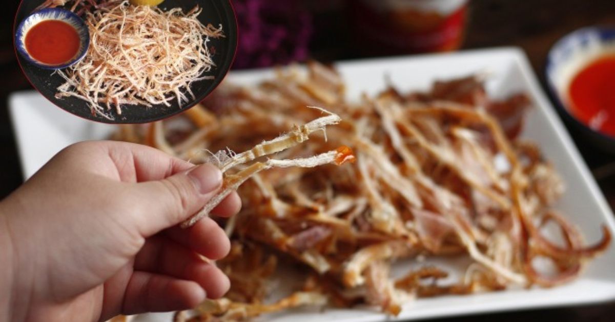 Mực khô nướng – Món nhậu nhanh gọn mà “bắt vị” (Ảnh: Sưu tầm Internet)