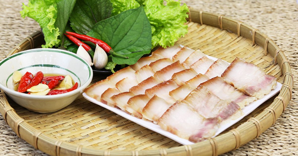 Thịt heo ngâm nước mắm – Món nhậu “quốc dân” ngày Tết (Ảnh: Sưu tầm Internet)