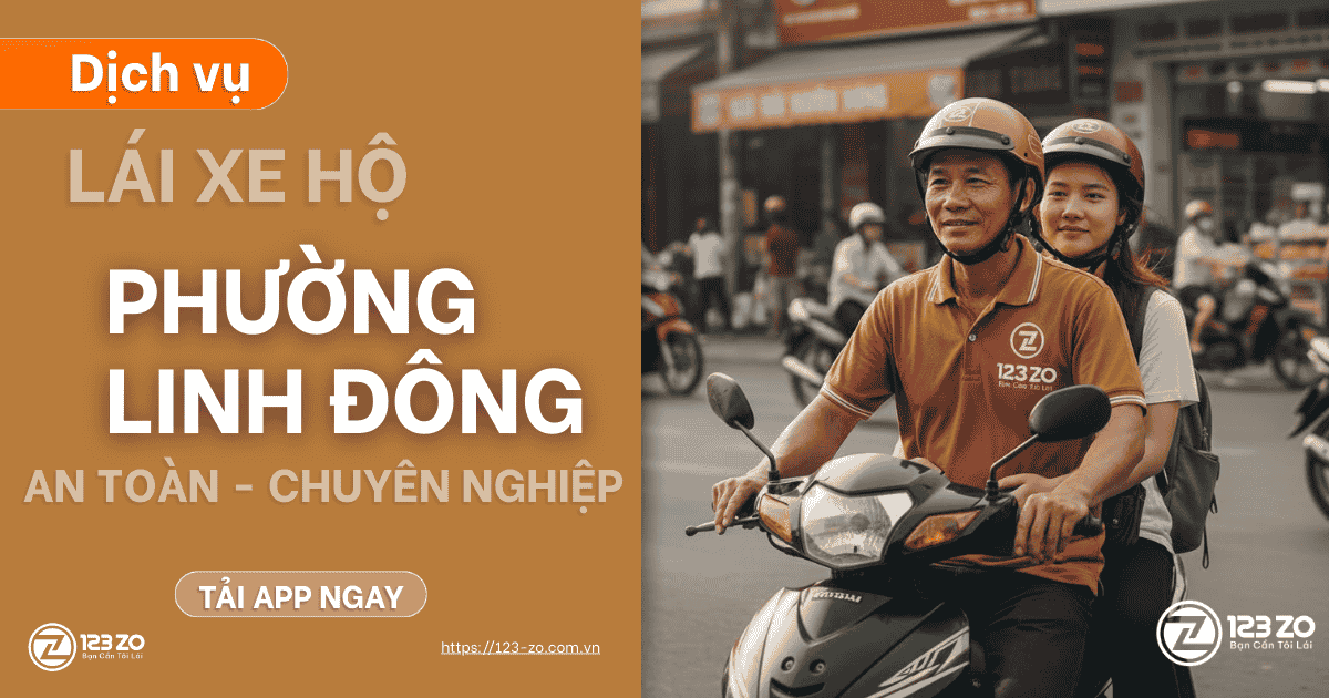 Dịch Vụ Lái Hộ Ở Phường Linh Đông - An Toàn, Chuyên Nghiệp 1 Dịch vụ lái hộ ở Phường Linh Đông của 123 Zo