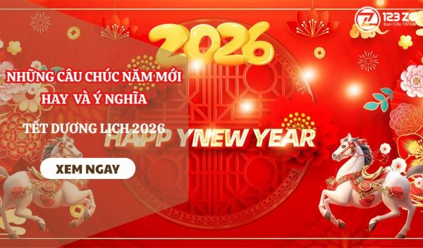 Tổng hợp những câu chúc Năm mới hay và ý nghĩa nhất cho dịp Tết Dương lịch 2026.