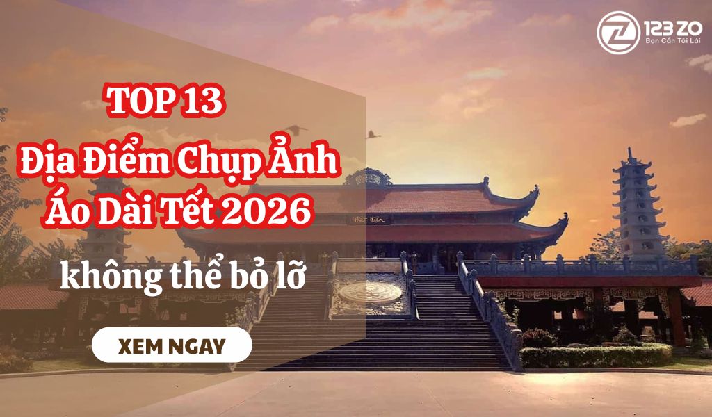 Top 13 Địa Điểm Chụp Ảnh Áo Dài Tết 2026 Không Thể Bỏ Lỡ Tại TP.HCM
